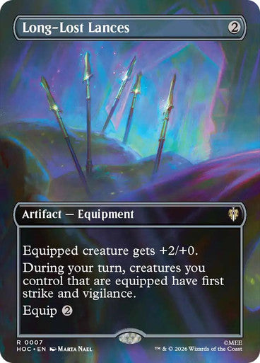 Long-Lost Lances (Borderless)