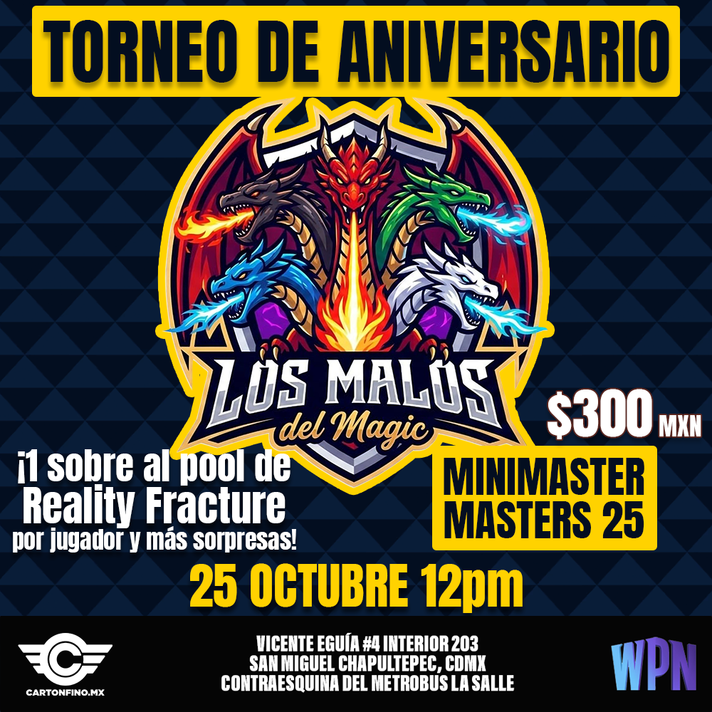 Pase de Evento: Los Malos del Magic Torneo de Aniversario
