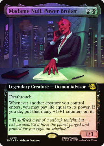 Madame Null, Power Broker Foil