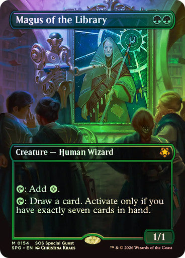 Magus of the Library (Borderless) Foil