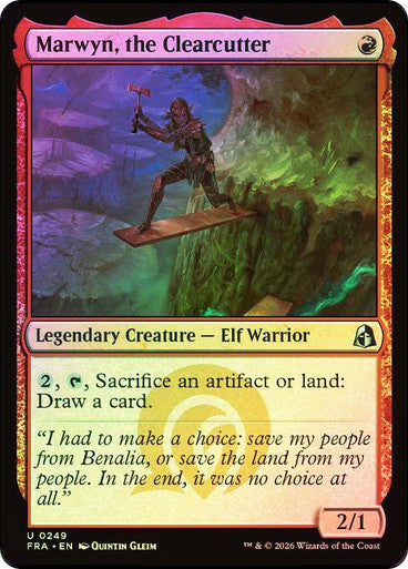Marwyn, the Clearcutter Foil
