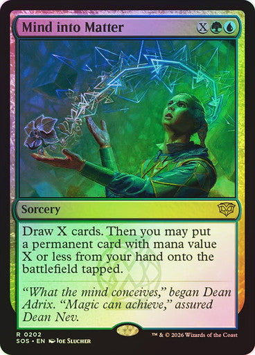 Mind into Matter Foil