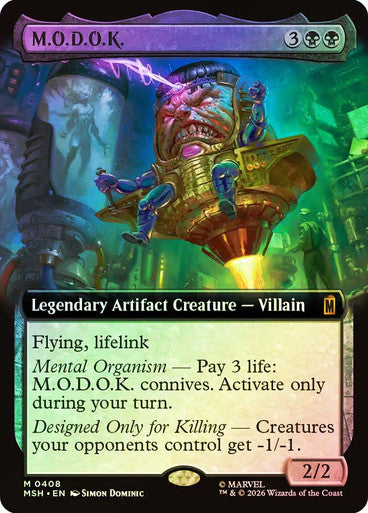 M.O.D.O.K. (Extended Art) Foil