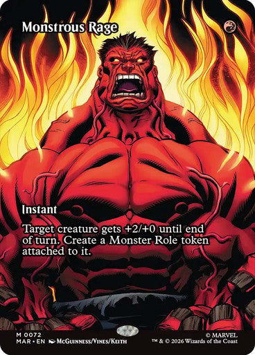 Monstrous Rage (Borderless)