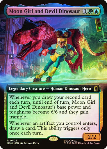 Moon Girl and Devil Dinosaur (Extended Art) Foil