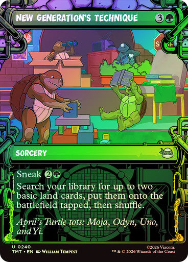 New Generation's Technique (Sewer Frame) Foil