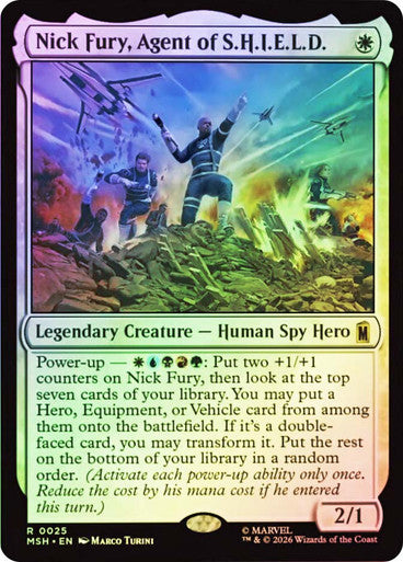 Nick Fury, Agent of S.H.I.E.L.D. Foil