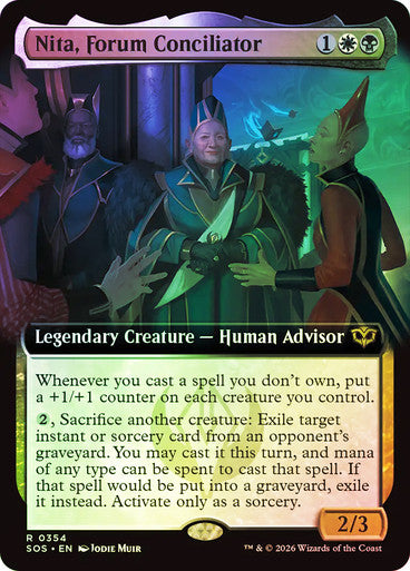 Nita, Forum Conciliator (Extended Art) Foil