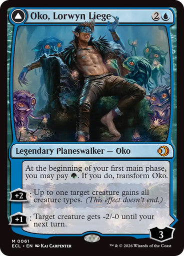 Oko, Lorwyn Liege // Oko, Shadowmoor Scion (Default)