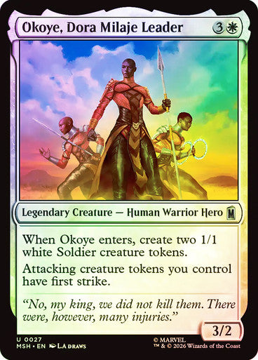 Okoye, Dora Milaje Leader Foil