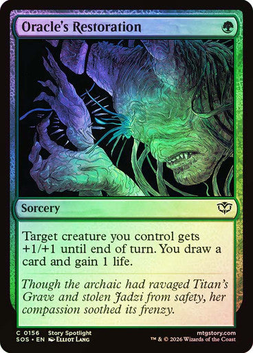 Oracle's Restoration Foil