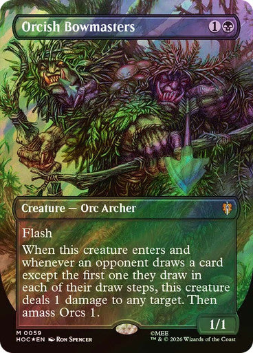 Orcish Bowmasters (Borderless) Surge Foil