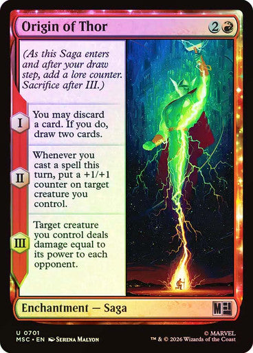Origin of Thor Foil