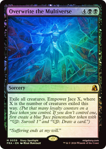 Overwrite the Multiverse Foil