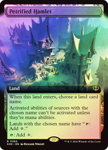 Petrified Hamlet (Extended Art) Foil