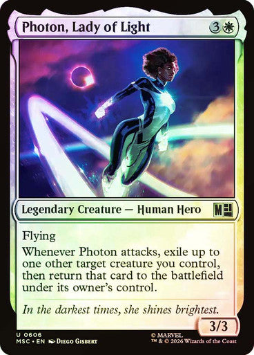 Photon, Lady of Light Foil