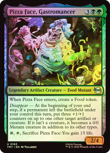 Pizza Face, Gastromancer Foil