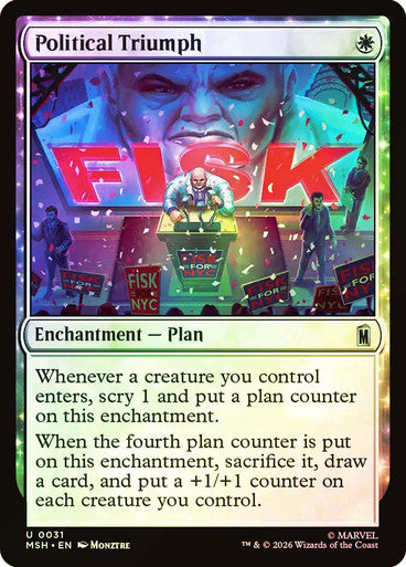 Political Triumph Foil