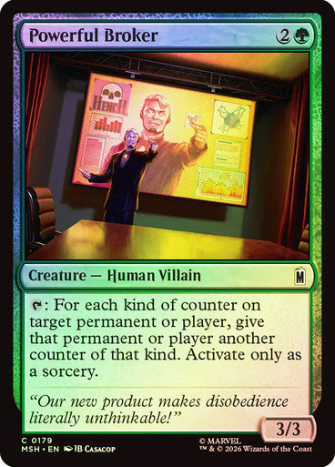Powerful Broker Foil