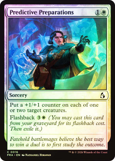 Predictive Preparations Foil