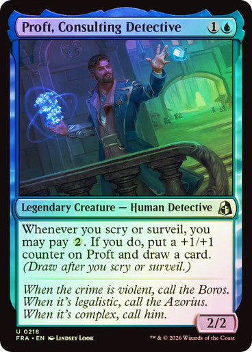 Proft, Consulting Detective Foil