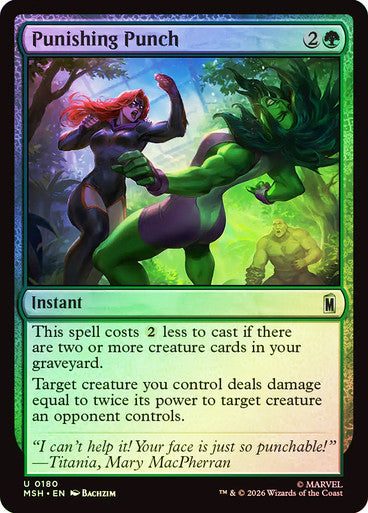 Punishing Punch Foil