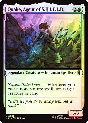Quake, Agent of S.H.I.E.L.D. Foil