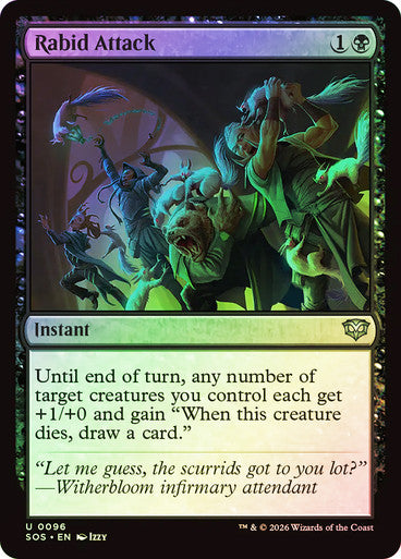 Rabid Attack Foil
