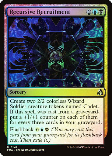 Recursive Recruitment Foil