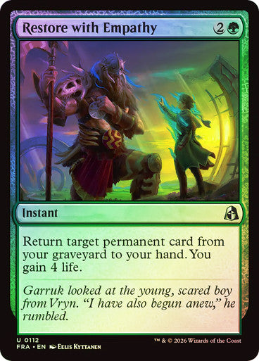 Restore with Empathy Foil