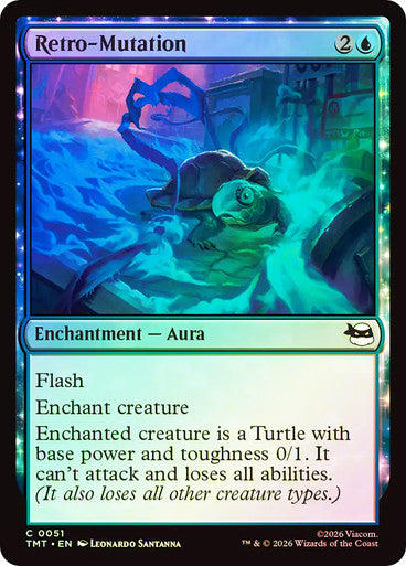 Retro-Mutation Foil