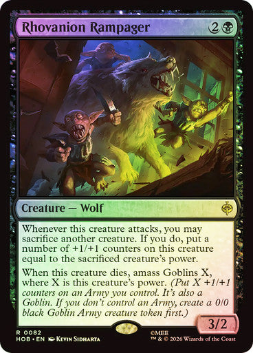 Rhovanion Rampager Foil