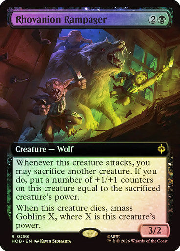 Rhovanion Rampager (Extended Art) Foil