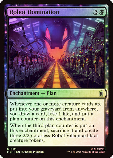 Robot Domination Foil