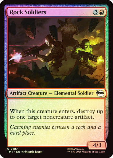 Rock Soldiers Foil