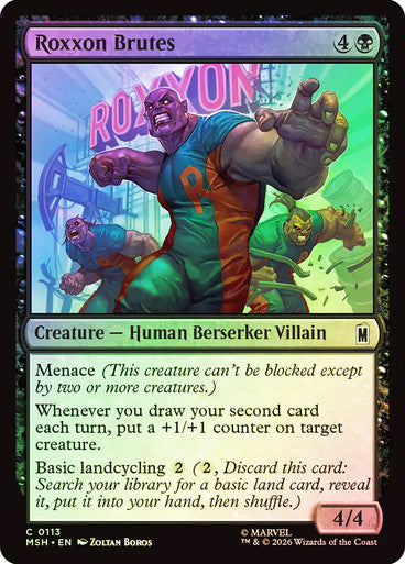Roxxon Brutes Foil