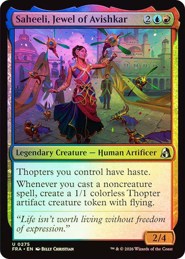 Saheeli, Jewel of Avishkar Foil