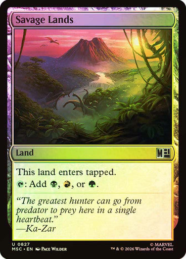 Savage Lands Foil