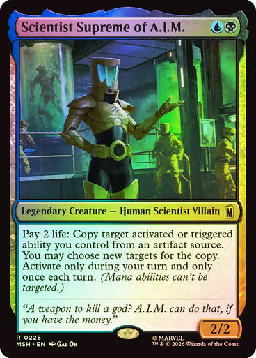 Scientist Supreme of A.I.M. Foil