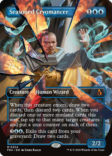 Seasoned Cryomancer (Borderless)