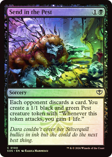 Send in the Pest Foil