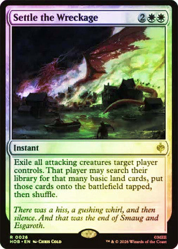 Settle the Wreckage Foil