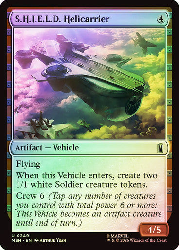 S.H.I.E.L.D. Helicarrier Foil