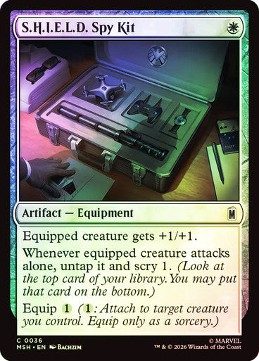S.H.I.E.L.D. Spy Kit Foil