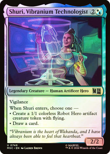 Shuri, Vibranium Technologist Foil