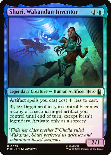 Shuri, Wakandan Inventor Foil