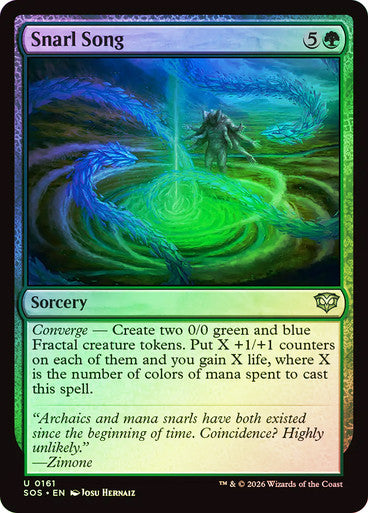 Snarl Song Foil