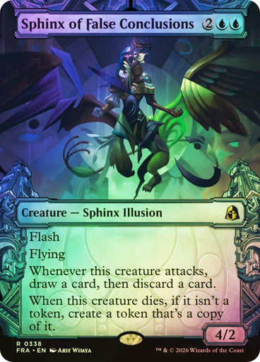 Sphinx of False Conclusions (Showcase) Foil
