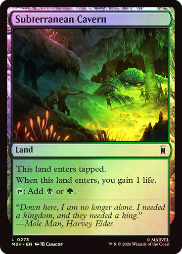 Subterranean Cavern Foil