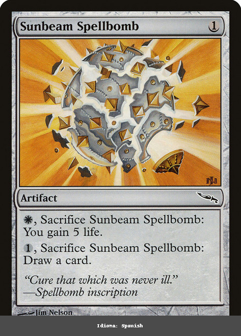 Sunbeam Spellbomb - Spanish